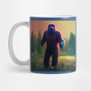 Dope Sasquatch in Nature Mug